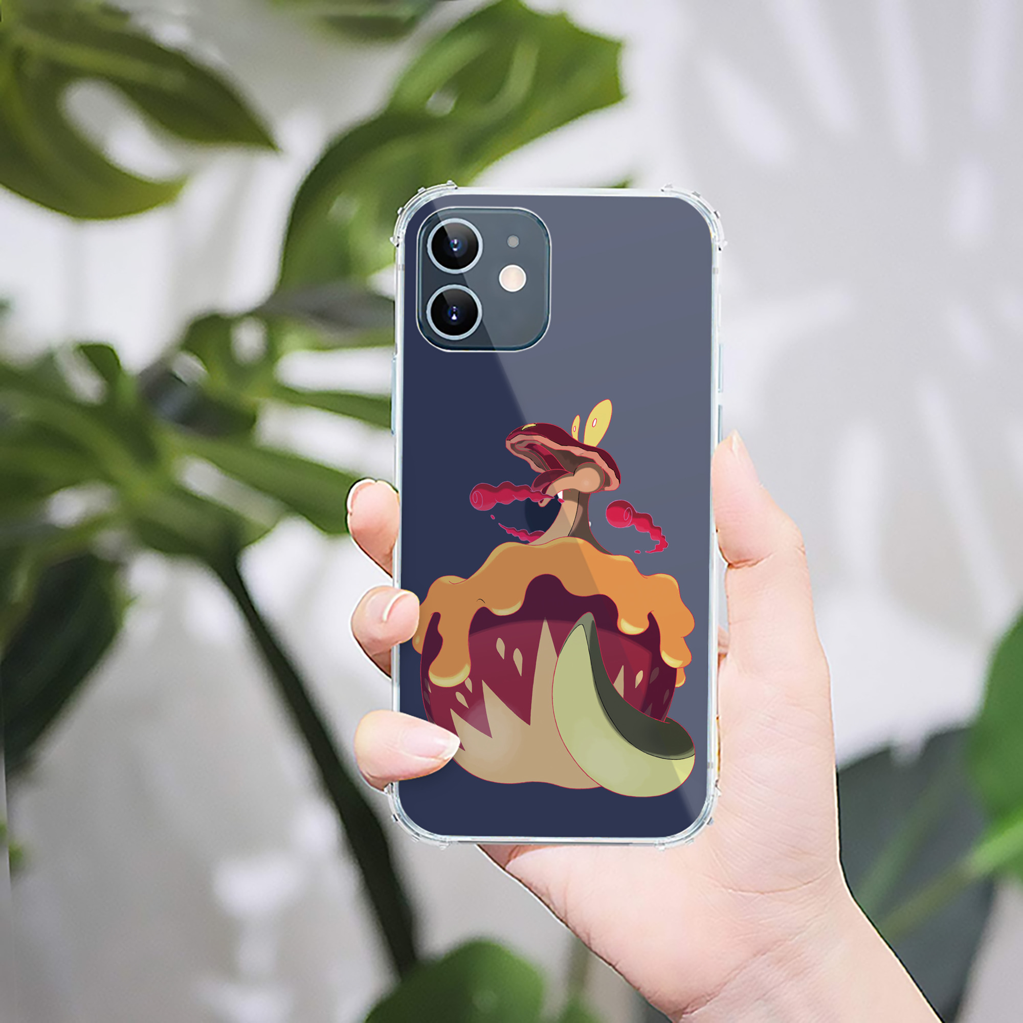 （画像用） ポケットモンスター Pokémon 【iPhone 12シリーズ対応】透明スマホケース（クリアソフトケース）